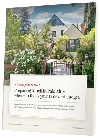 Cover of the guide, Preparing to sell in Palo Alto
