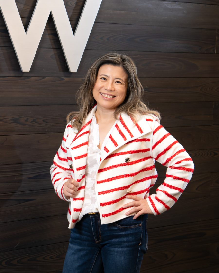Maggie Ma at the Keller Williams Palo Alto office